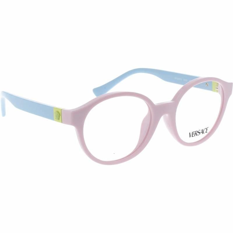 Versace Original Design Acetate Round Optical Frame Children's Pink 20876578 VE3007U 5440 46 16-Pink 46