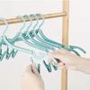 Portable Foldableable Clothes Hangers With Clips Travel Portable Clothes Hanger Load-Bearing Strong Home And Outdoor Essential