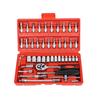 46pcs Car Repair Tool Kit Ratchet Torque Wrench Spanner Screwdriver Socket Set Combo Tools Kit Bicycle Auto Repairing Tools Mech