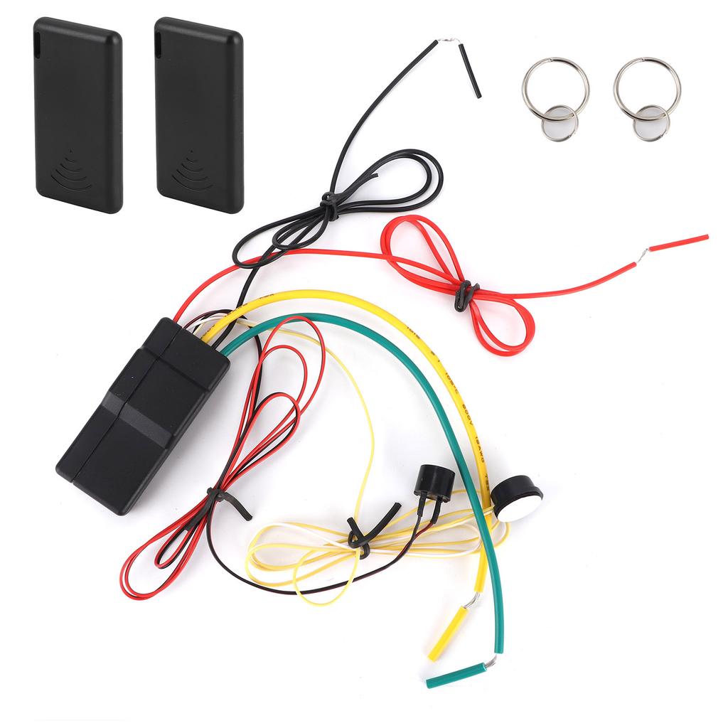 2.4GHZ Engine Immobilizer Anti Hijacking Alarm System Intelligent Circuit Cut Off Universal for DC12V Vehicles