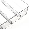 5 Compartments Glasses Storage Design Dustproof Eyewear Small Items Organizer Sunglasses Box Transparent Desktop Storage Box