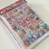 Clear Cut Vintage Glitter PET Decals, 11Pcs Kawaii Stickers, DIY Embellishment for Scrapbook, Journal & Toploader