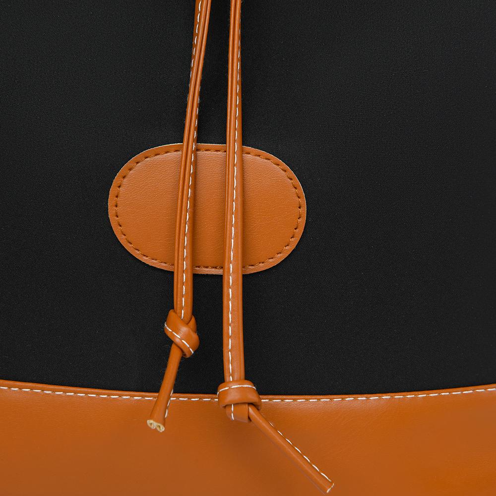 Женская сумка-ведро на шнурке — фото 14