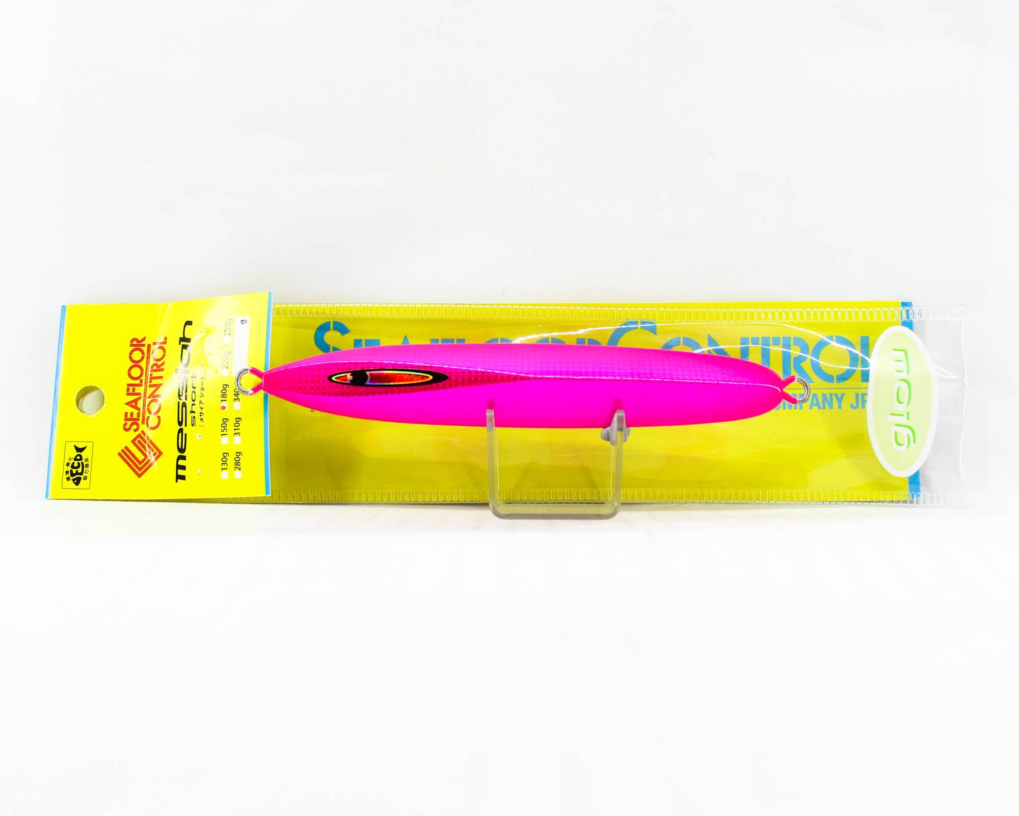 Металлическая джиг-приманка Seafloor Control Messiah Short 180 грамм Цвет Chart Pink ZGGR (5761)