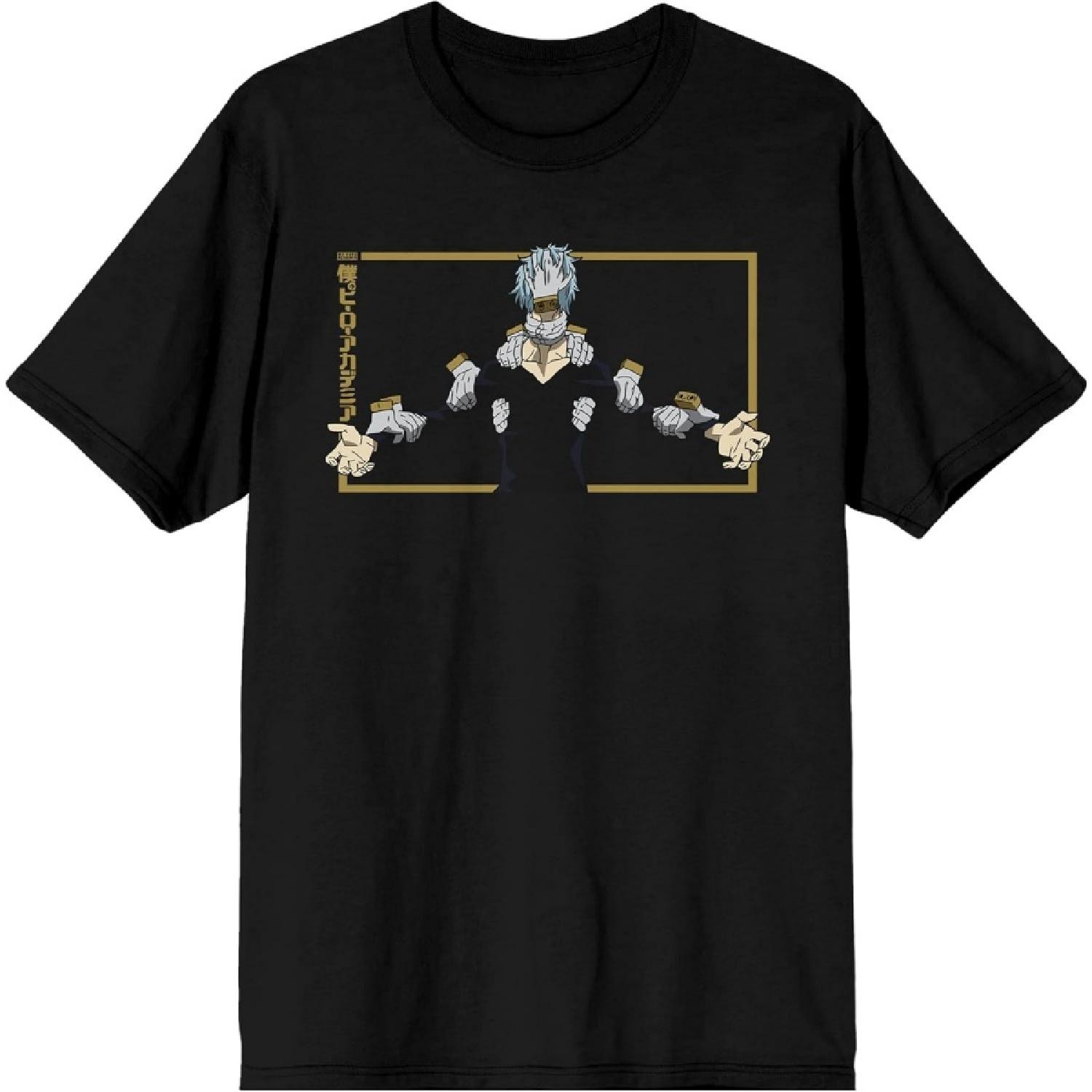 

Tomura Shigaraki My Hero Academia Anime Mens Black Graphic Tee XXXXXL різнокольоровий