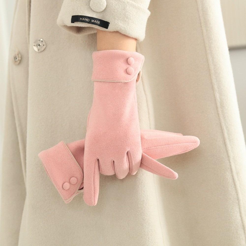 Ciepłe Rękawiczki z Ekranem Dotykowym Dralon Rękawiczki do Jazdy Nowe Rękawiczki Zimowe do Jazdy na Rowerze na Zewnątrz, Narciarstwa