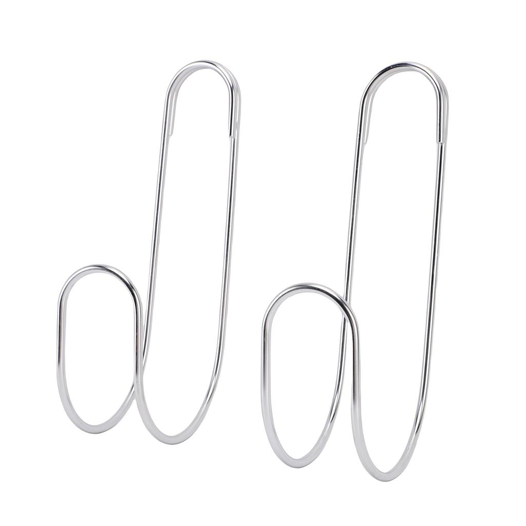 2pcs Water Hose Hook 304 Stainless Steel Strong Load Bearing Water Pipe Hanger for Drills Cables