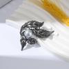 SKEDS Vintage Women Men Fashion Exquisite Full Crystal Flower Pins Accessories Exquisite Classic Design Badges For Women's Coat