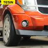 TESIN Car Front Fog Light Lamp Decoration Cover Trim Stickers For Dodge Nitro 2007 2008 2009 2010 2011 2012 Exterior Accessories
