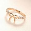Womens' Sexy Butterfly Jewelry  Simple Ladies  Bow Ring