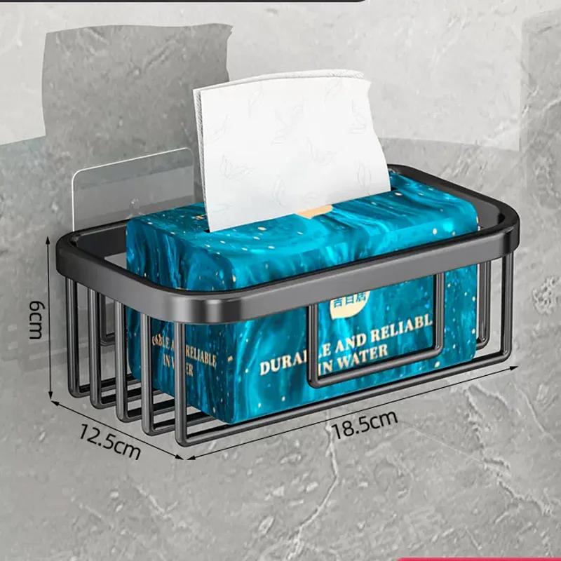 Tissue Box Hanger, Toilet Paper Drawer, Toilet Paper Roll, Storage and Storage Rack Toilet Paper Holder Paper Towel Holder