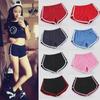 High-Waist Casual Red Lantern Shorts