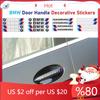 BXM1 New 2025 4pcs Car Door Handle Decoration Sticker Wiper Decal Car Accessories For M Power Performance M3 M5 X1 X3 X5 X6 E46 E