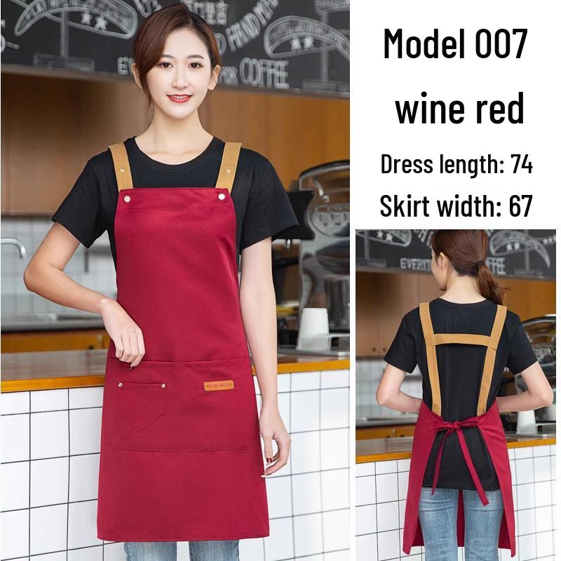 Waterproof and Stain-Resistant Catering Apron with Logo for Restaurants, Cafes, and Hotels