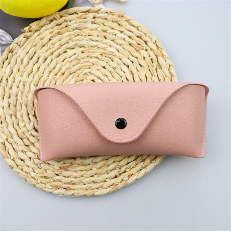 Soft Leather Glasses Bag Case Fashion Portable Sun Glasses Pouch Sunglasses Box Eyewear Protector Case Eyeglasses Accessories