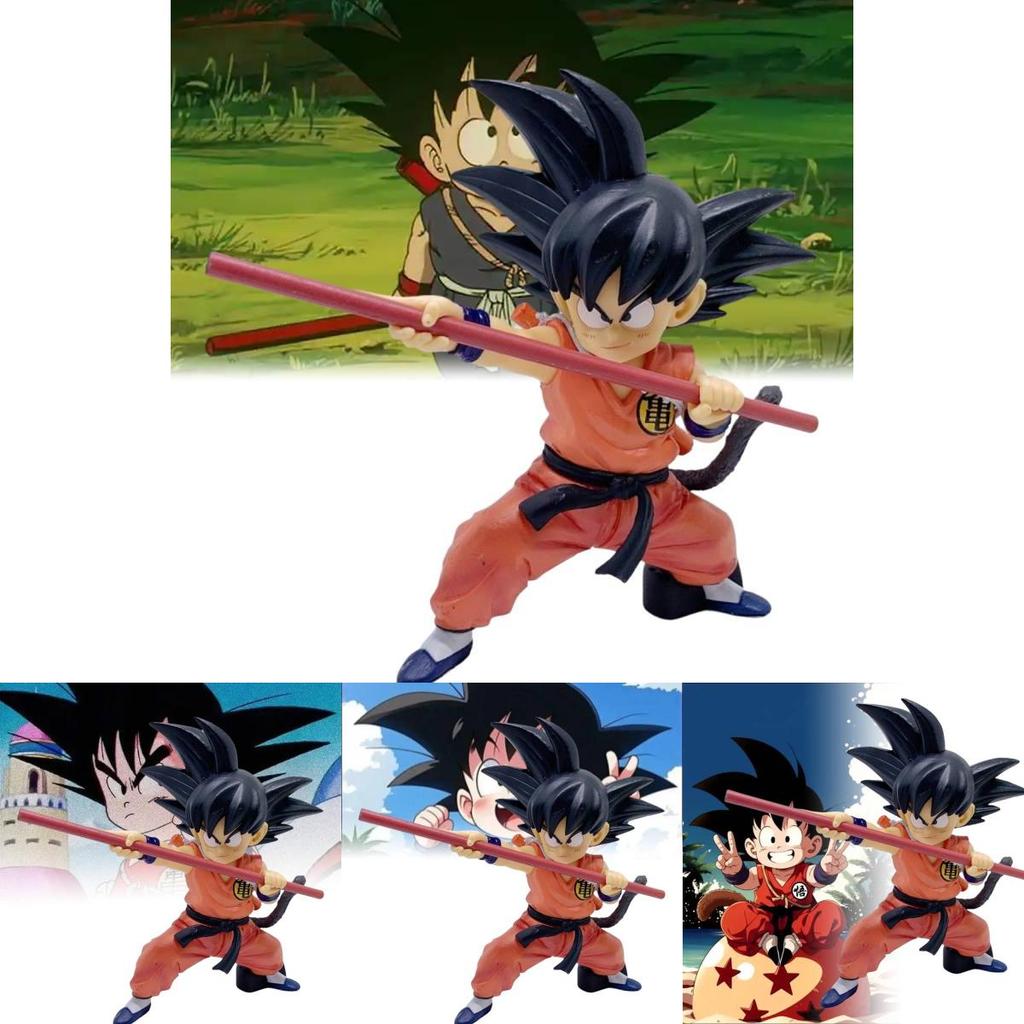 Goku Pvc Action Figure From Dragon Ball Z A Grade Standing Pose With Staff