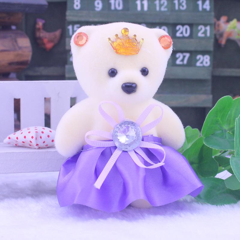 

Плюшевый букет из пены в виде мультяшного медведя с мороженым - Милый подарок для раздачи на улице Foam Hard Bear