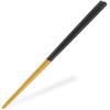 Morikuru Adult Dishwasher Nagi Tapered Natural Black (Morikuru) Japanese-made Chopsticks, Safe, Design, Approx. 23cm, Tip, Bamboo, TK03-33
