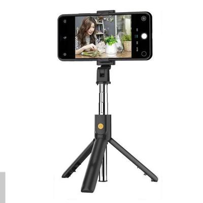 Wireless Selfie Stick Tripods Stand Foldable Monopod With Bluetooth Remote Control For Smart Phone Balance Steady Shooting Live
