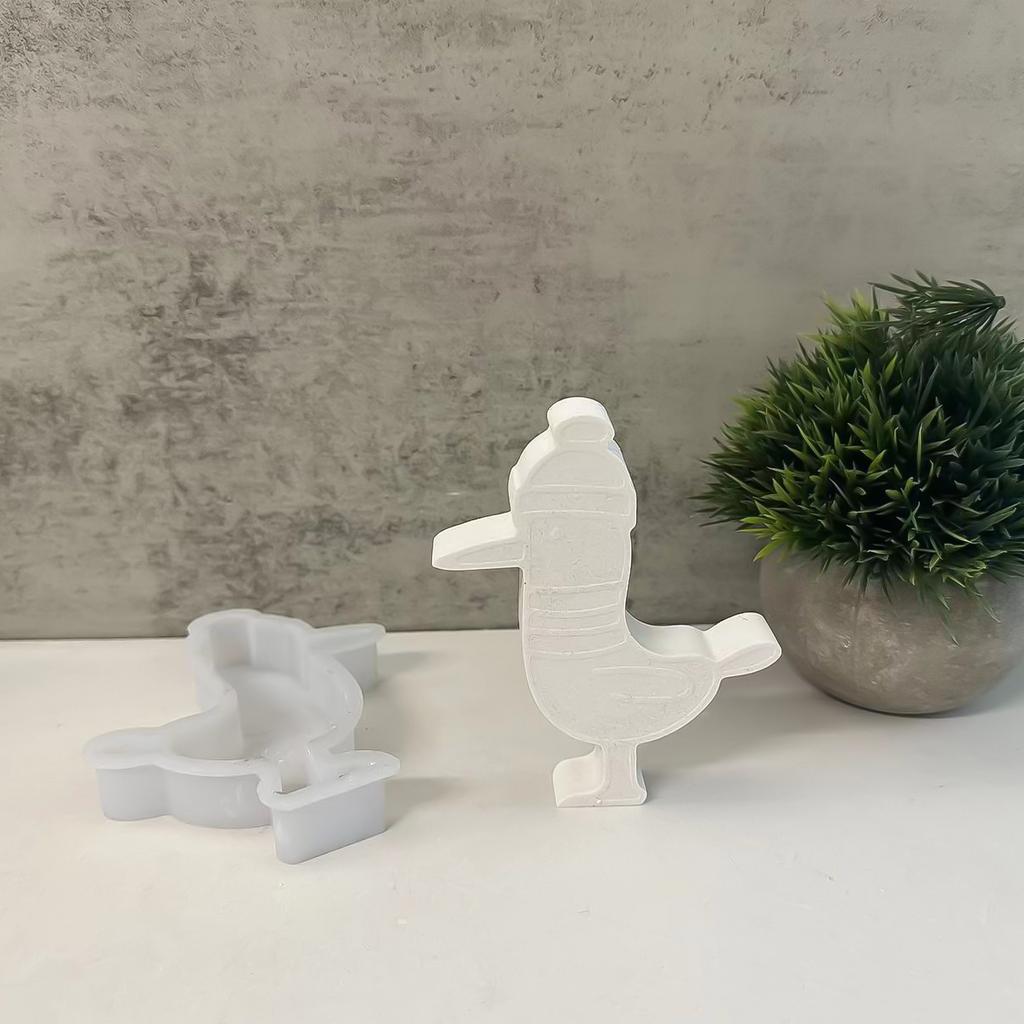 Seagulls Candle Molds Silicone Mould Handmade Epoxy Resin Molds Bird Scented Candle Molds for Office Home Decorations