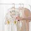 Multifunctionele Babykledinghangers Verstelbaar Opvouwbaar Baby en Peuter Kledinghangers Ruimtebesparend Duurzaam Plastic Kledingrek voor Kinderen