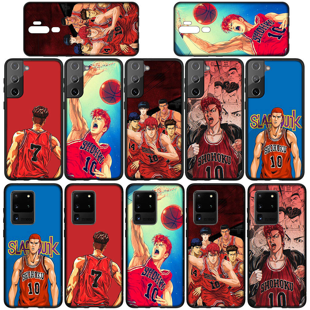 Für Motorola Moto Edge 70 60 50 G54 G86 Samsung Galaxy S25 iPhone 17 16 15 Xiaomi Redmi Note 14 13 Pro Max Handyhülle Slam Dunk Basketball Cover