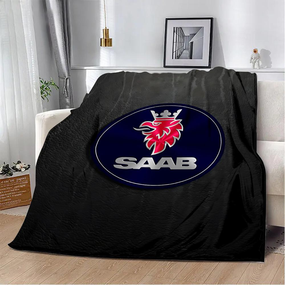 Sweden S-Saabs S-Scanias Printed Blanket Picnic Blankets Warm Blanket Soft and Comfortable Blanket Home Travel Birthday Gift