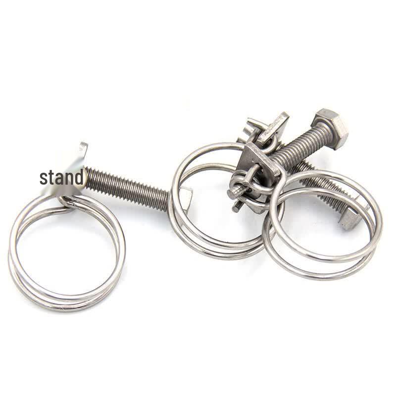Ice Yu 304 Stainless Steel Double Wire Hose Clamp