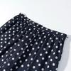2026 Womens Loose Casual Polka Dot Harem Pants High Waist Long Trousers Thin Daily Wear