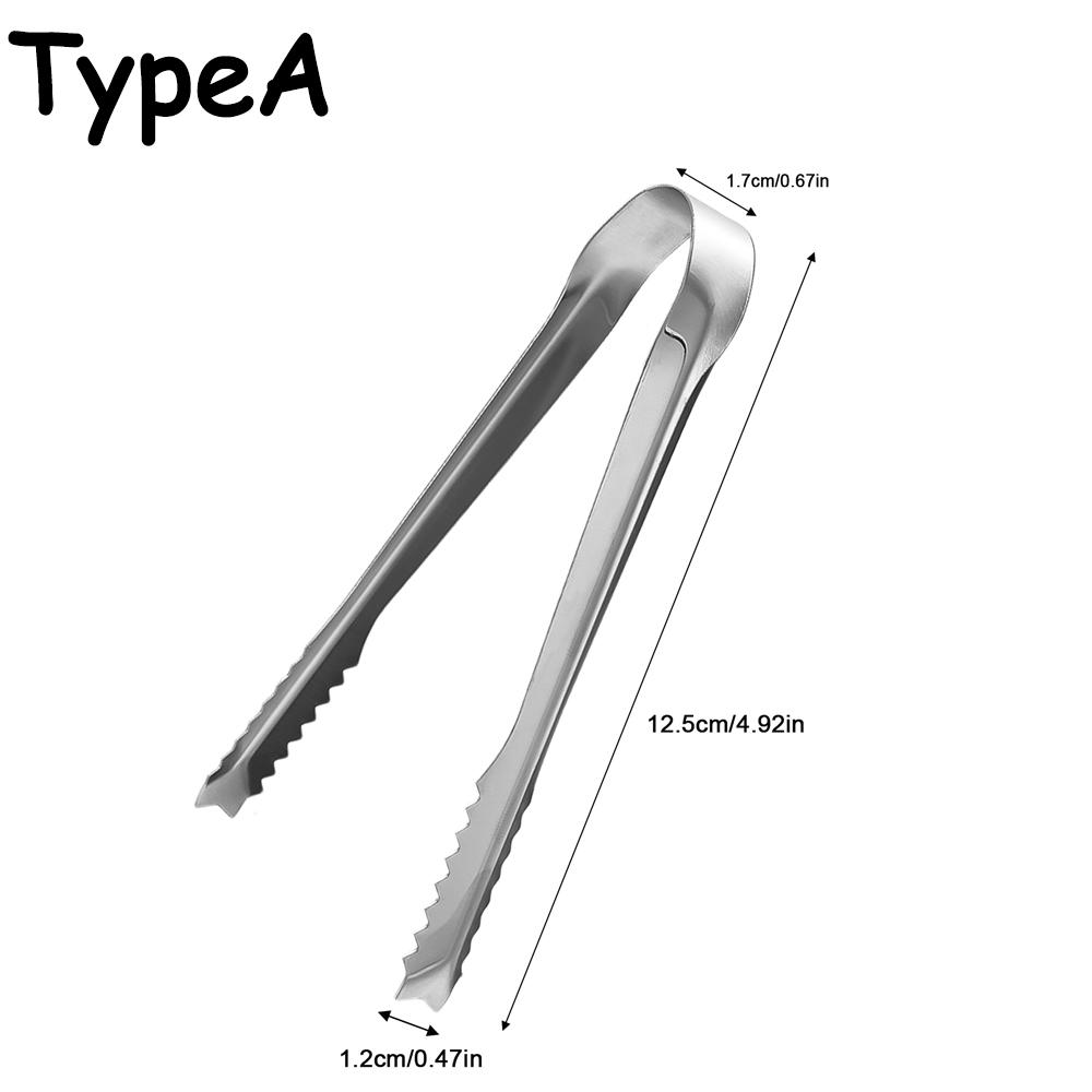 

Stainless Steel Sugar Clip Ice Tongs Bread Cake Clamps Salad Coffee Fruit Restaurant Bar Party Serving Tongs Home Kitchen Tools