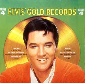 

CD ELVIS PRESLEY - Elvis Gold Records Volume 4 12972R RCA 1990 Japan Rock Used