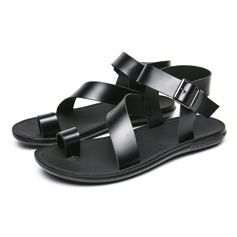 Fashion New Summer Men's Sandals Fashion designer style breathable style  Black and white minimalism shoes 38-45 Plus Size Hot selling