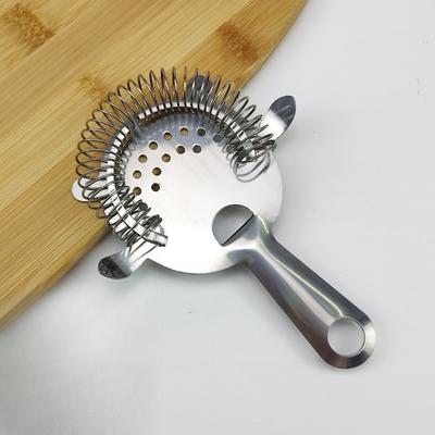 1Pcs Stainless Steel Ice Filter Cocktail Strainer Shaker Mixed Drink Wine Cup Ice Filter Bartender Professional Bar Tools