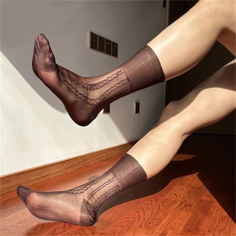 1 Pair Supportive Prom Socks Sheer Business Socks Soft Nylon Work Thin Sock Ensuring Foot Comfort for Professionals