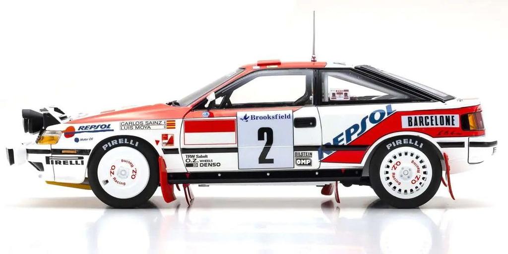 Kyosho Original Scale Toyota Celica 1991 Monte Carlo Finished Product 1/18 GT-FOUR (ST165) #2