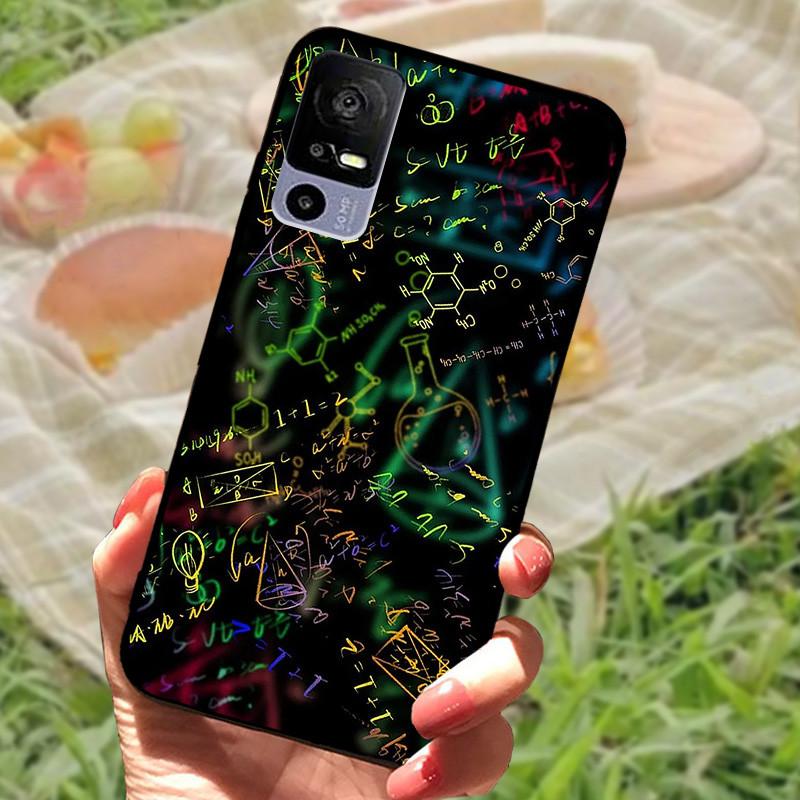 For TCL 40R Case TPU Soft Silicone Marble Phone Cover Case for TCL 405 406 408 403 TCL40R Shockproof Funda Love T771K Bumper