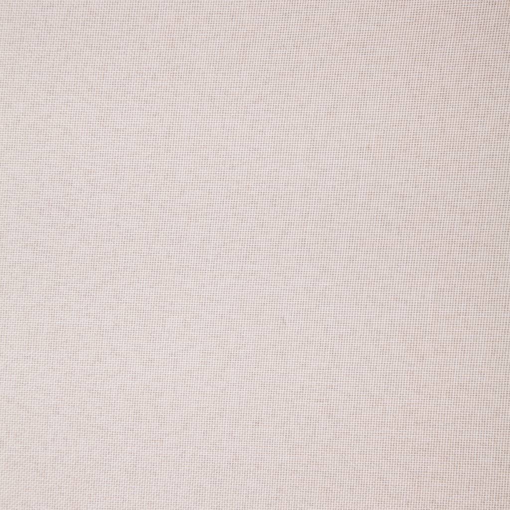 3 Seater Sofa Fabric Cream White