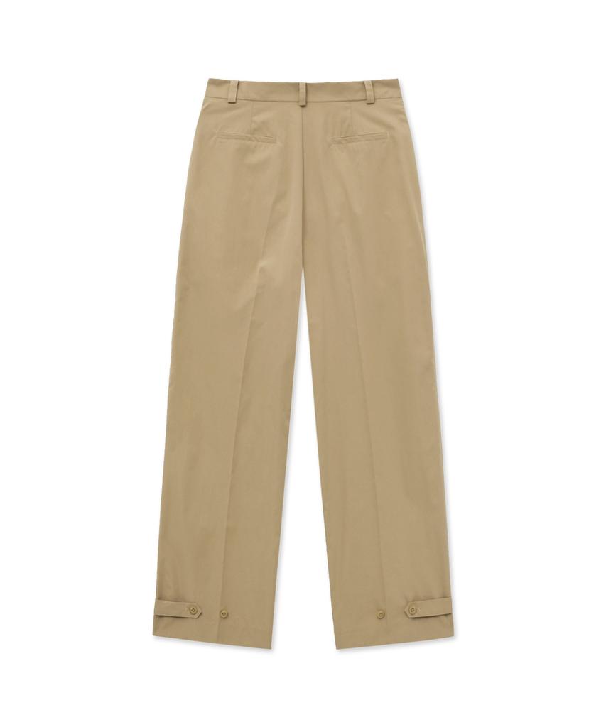 THE SATURDAY EVENING POST Button Tab Trousers_Beige