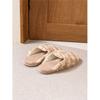 Daiso Check Pattern Clogged Living Room Shoes 230 250 Mm Beige