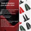 Betterhumz For Tesla 2018 Model 3 Highland Model Y Juniper 2025 Made of Alcantara Car Interior Door Speaker Decor Trim Stickers