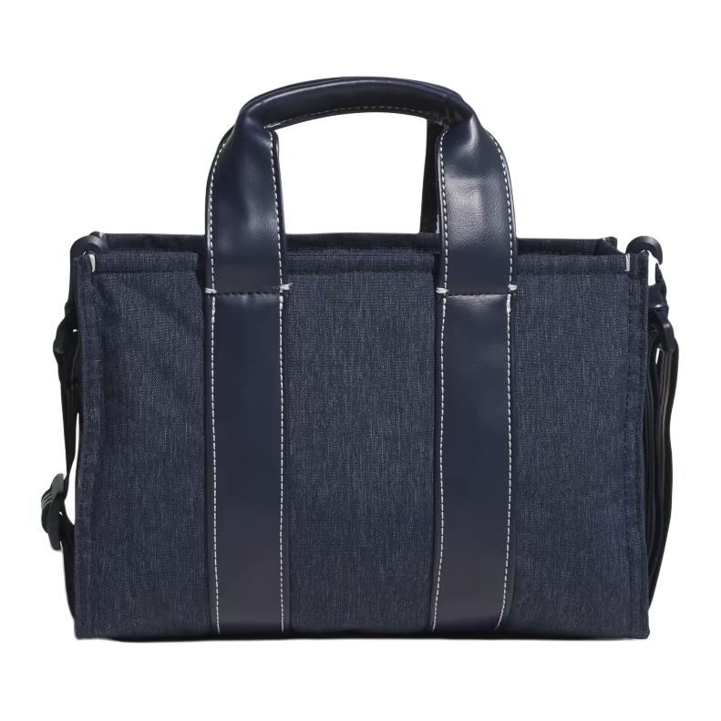 New Adidas Polyamide One Shoulder Handbag Unisex Blue JF4647