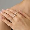 Elegant Cross-Border 18K Gold-Plated Stainless Steel Ring with Natural Freshwater Pearl
