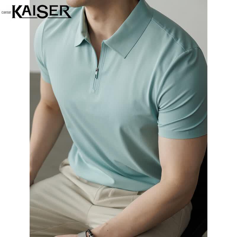 KAISER Men s Long-Staple Cotton Polo Shirt 3XL