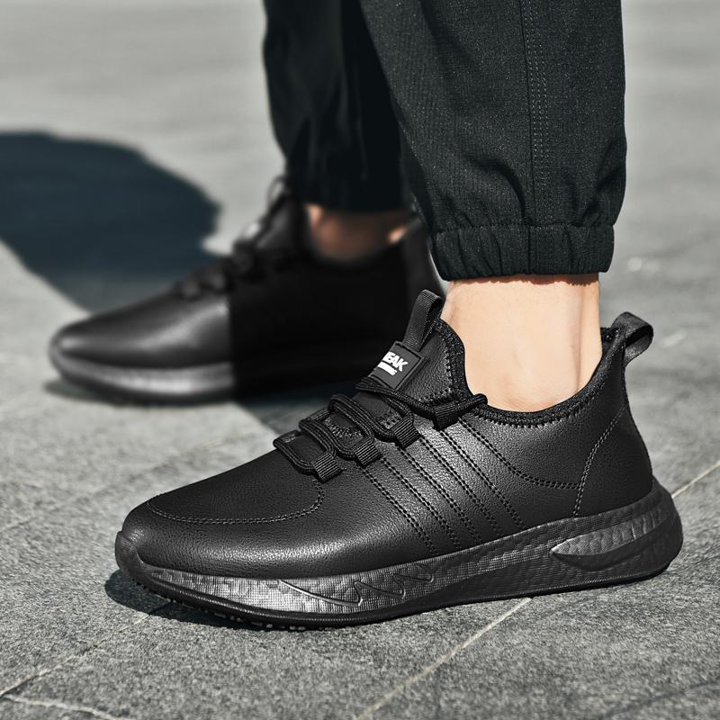 Hotel Chef Shoes Four Season New Light Plus Size Men's Kitchen Work Shoes Waterproof Non-slip Oil-proof Chef Gareer Casual Shoes