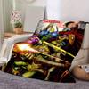 1pc Dungeons & Dragons: A Magical Home Decor Gift, Cozy Flannel Blanket for Bedroom, Living Room, Travel, Camping, Car, Beach, Office Naps, Perfect As