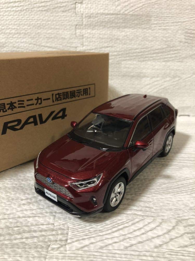 

Toyota Новый RAV4 Гибрид Образец Цвета Мини-машинка Sensual Red 1/30