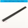 5pcs 2.54mm Pitch 1x40 2x40 40 80 Pin Female Male Hole Round Header Strip Connector Straight Single Double Row Tin Gold Plated