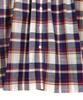 BROOKS BROTHERS Cotton Madras Shirt Dress (Multi) (Bbdzwm68227Es)