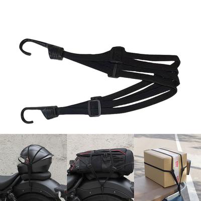 Motorcycle Helmet Straps Hook Luggage Straps Retractable Elastic Rope Motos Helmet Luggage Adjustment Fix Buckle Rope Accessorie