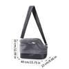 Small Pet Carrier Waterproof Pet Shoulder Bag With Safety Harness Buckle Dog Carrying Bag For Small Medium Breed Winter Travel